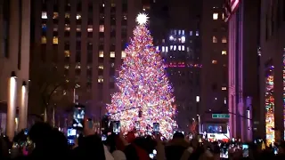 Rockefeller Center Christmas Tree Lighting 2022 | Listen Up Live