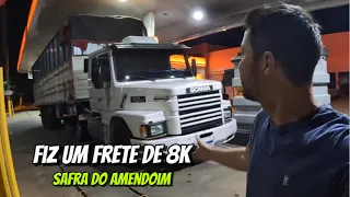 Meu primeiro frete no trecho Sul-Mato-Grossense... Safra do Amendoim!!