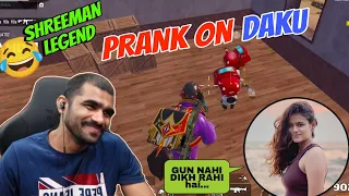 shreeman legend prank on daku BGMI funny moment  #bandhilki #shreemanlegend #bgmi #funny