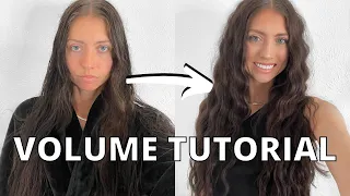 How I get Volume Using Texture Spray! | Texture and Volume Hair Tutorial