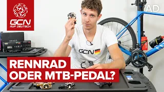 Rennrad- oder MTB-Pedal? | Was ist der Unterschied?