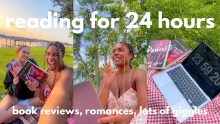 reading for 24 hours… AGAIN!!! 24 HOUR READATHON ✨ how many books can i read in 24 hours