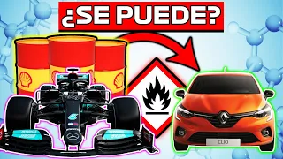 Qué GASOLINA usa un F1? 💥 ¿COMBUSTIBLE de F1 en un COCHE de CALLE? Motor de Formula 1 | REPOSTAJES