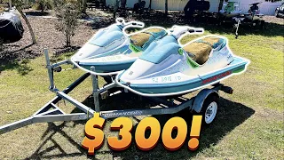 I Bought a Pair of SeaDoos for $300! - Episode 1