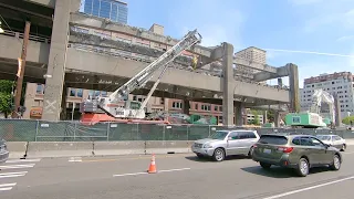 Walking Seattle - Waterfront  Viaduct Removal Progress, 2019