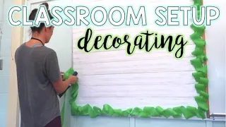 CLASSROOM SETUP! - Day 4