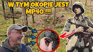 MP 40 ZAKOPANY W ZIEMIANCE !!! TO BYŁ KULTOWY KARABIN