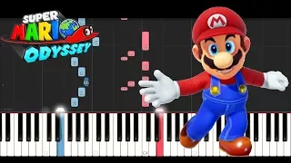 Super Mario Odyssey - Jump Up Superstar (Piano Tutorial)