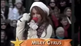 Miley Cyrus at the Macys Thanksgiving Day Parade