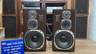 Siêu phẩm loa onkyo D 77 XX , bass đánh như bom .,nge nhạc và hát karaoke gia đình ,lh0988588244