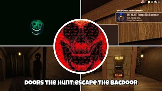 Doors Backdoor New Update-The Hunt: Escape The Backdoor Full Walkthrough