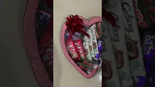 Heart shaped Chocolate Hamper