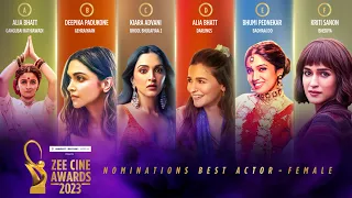 Zee Cine Awards 2023 | Viewers’ Choice Awards | Best Actor - Female Nominations