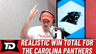 What's a realistic win total for Carolina Panthers in 2024?
