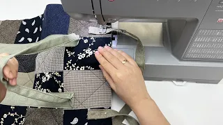 Threaded Treasures: Crafting a Patchwork Bag from Leftover Fabrics