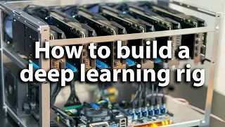 How to build your own deep learning rig for half the cost