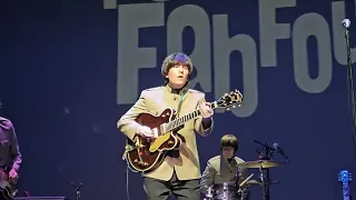 I saw her standing there- the fab four at the garde arts center