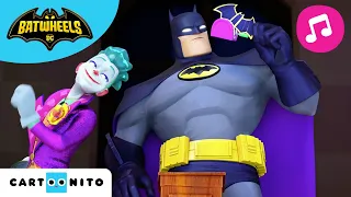 Joker de grappenmaker | Batwheels Muziekvideo | Cartoons voor kinderen | Cartoonito