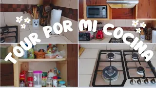 Tour Por Mi Cocina ✅con muebles✨ House Tour de Mi Casa Pequeña 🏡 #house #tour #cocina