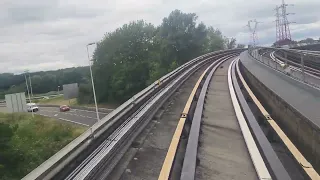 [METRO]Trajet entre fort de Mons et Wasquehal pavé de Lille - rame HP 67 a l'arrière