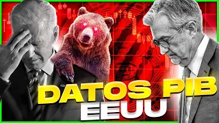 🔴 DIRECTO: ¡Llega el PIB DE EEUU! 😦 BITCOIN cayendo y los mercados cerca de EXPLOTAR