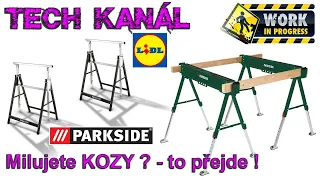 🐐 Parkside pracovní kozy 🐐 po tomto videu si je už asi nekoupíte 👿