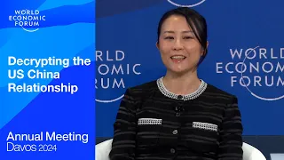 Decrypting the US China Relationship | Davos 2024 | World Economic Forum