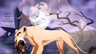 Zira is exiled from Pride Lands - The Lion Guard/The Lion King (FANMADE)