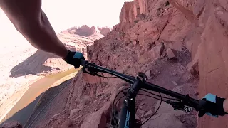 Riding the Portal Trail Moab Utah