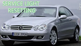 How to Reset Service light 2003 Mercedes CLK