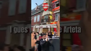 *NEW* Mikel Arteta Chant - Arsenal 1-0 vs Manchester City #arsenalnews #arsenal #gunners #arsenalfc