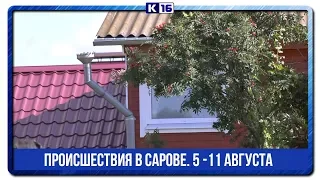 Происшествия в Сарове. 5 -11 августа.