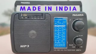 PAGARIA 5 BAND RADIO CRETA | Made in India | सुविधाओं से सम्पूर्ण |