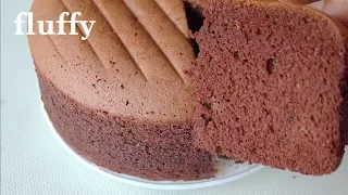 soft and light chocolate sponge cake--Cooking A Dream