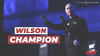 Gary Wilson Wins His Maiden Ranking Title | 2022 BetVictor Scottish Open Final