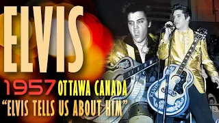 Elvis tells us about him | Elvis Presley in Concert Canada 1957
