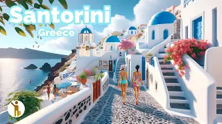 Santorini, Greece 🇬🇷 - A Luxurious Playground- 4k HDR 60fps Walking Tour (▶239min)