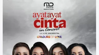 4 diva yang berkolaborasi dlm Ayat Ayat Cinta in Concert  with Live Orchestra The Colours of Love