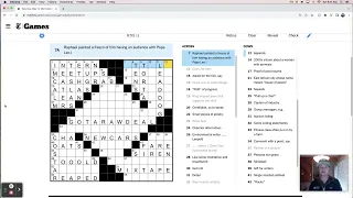 Saturday, May 11th - New York Times crossword puzzle live solve