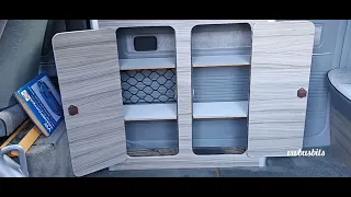 VW T25 caravelle GL interior cupboards build