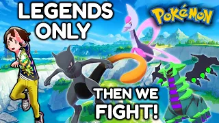 Legendary Pokemon with Custom Forms...Then we FIGHT!