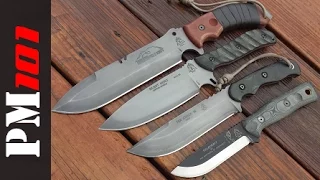 My 4 Favorite TOPS Survival/Bushcraft Knives - Preparedmind101 (and The Leaf Blower Guy)