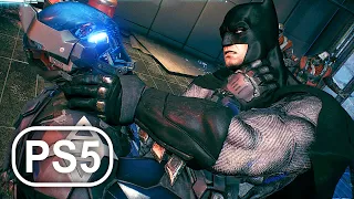 BATMAN PS5 ARKHAM KNIGHT Fight Scene Ben Affleck 4K ULTRA HD