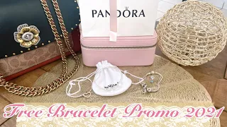 2021 PANDORA Free Bracelet Promo 🛍️ |  Vlog & Haul