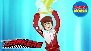 DRAKERS cars cartoon for kids | EP. 21 COURAGE OF A CHAMPION | Formula 1 Ferrari cartoon