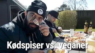 Adam & Noah på jagt efter grillsjæle - Kødspiser vs. Veganer