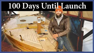 100 Days Until Boat Launch - Episode 259 - Acorn to Arabella: Journey of a Wooden Boat