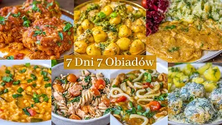 TYDZIEŃ FIT OBIADÓW! 7 domowych, zdrowych i pysznych obiadów