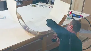 Making a round chair | Frame