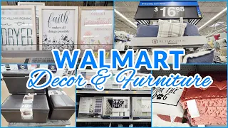 WALMART HOME DECOR AND FURNITURE SHOPPING 2024 DECORATIONS SHOP WITH ME